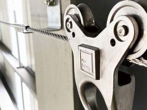 墙侧防坠落水平生命线