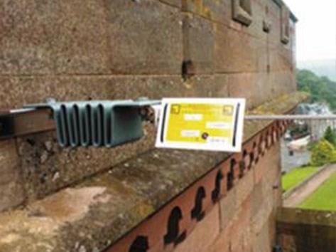 墙侧防坠落水平生命线