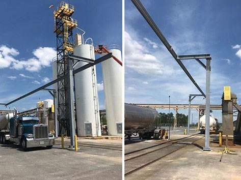 装卸货防坠落头顶式生命线