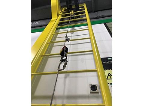 爬梯垂直生命线