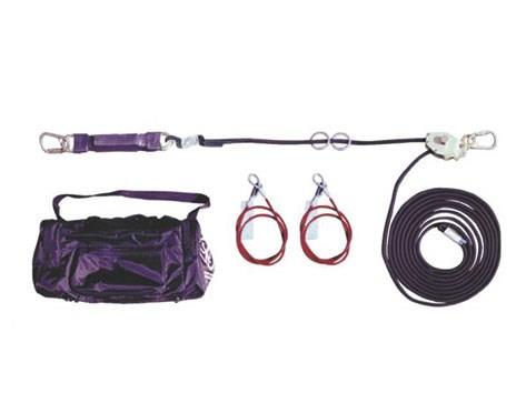 夹心绳临时生命线