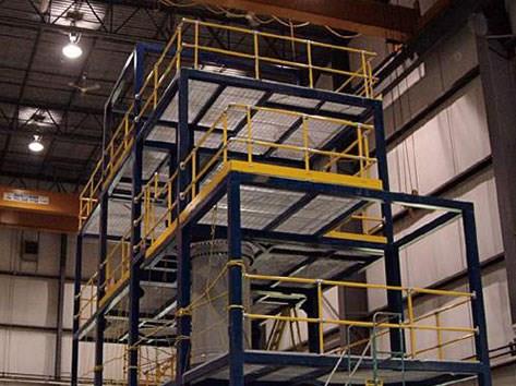 作业平台防坠落安全防护栏