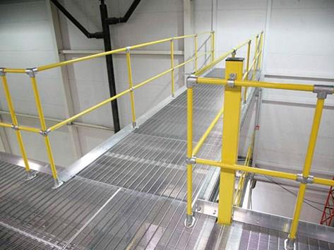 作业平台防坠落安全防护栏