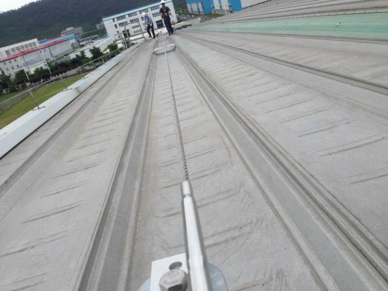 蒂森克虏伯发动机零部件（中国）屋面水平生命线